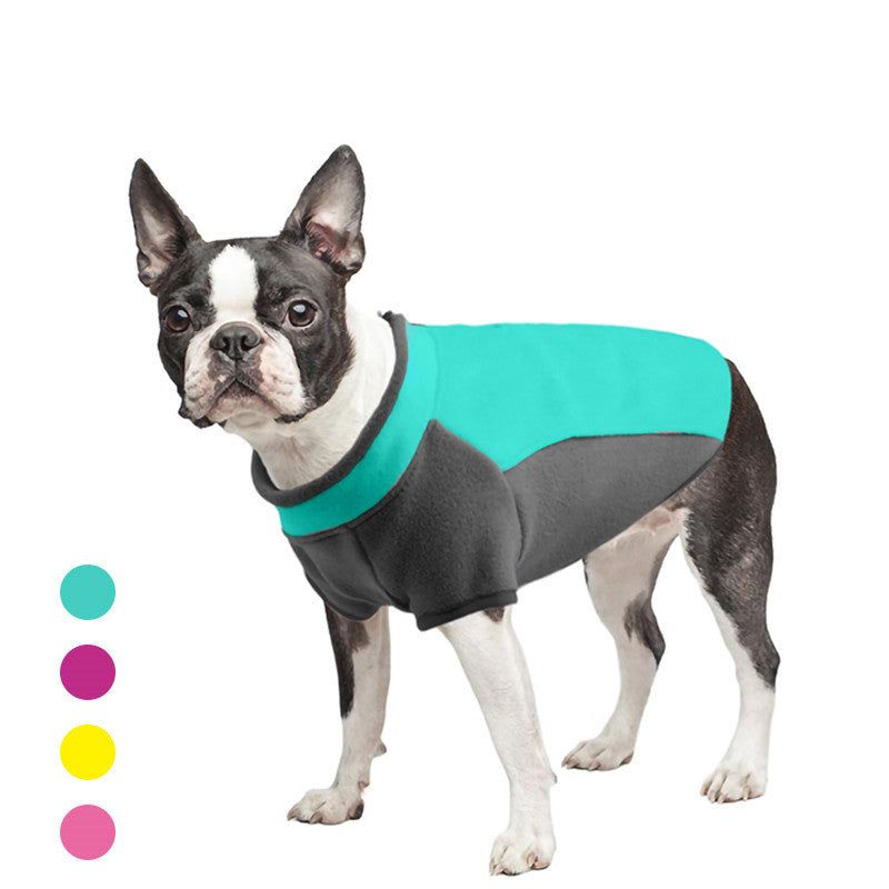 Dog Clothes Casual Warmth Thick Cotton-padded Jacket