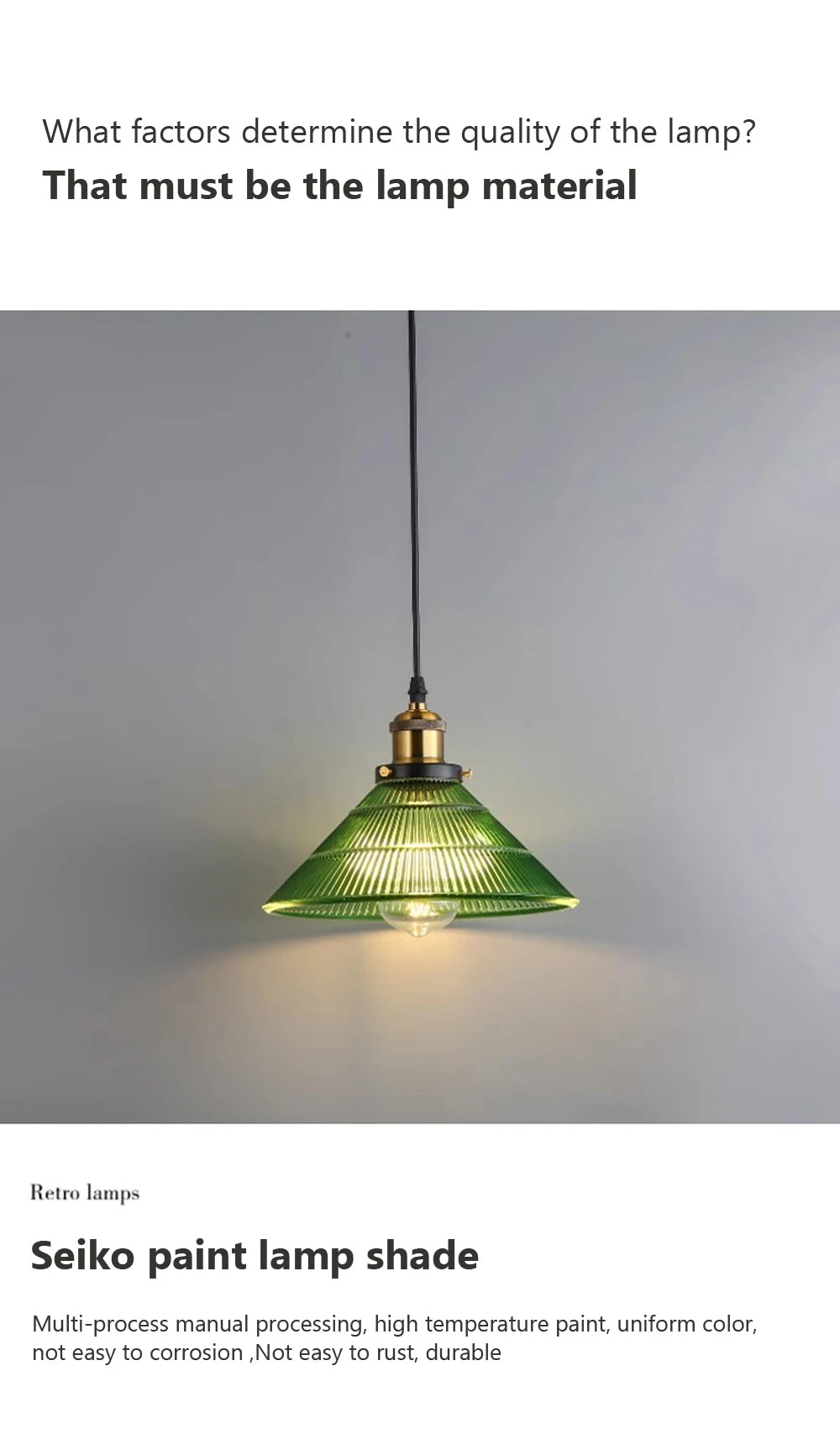 Suspension Green Stripe Glass Chandelier E27 Restaurant Pendant Light For Dining Room Kitchen Cafe Bedside Hanging Lamp Fixtures