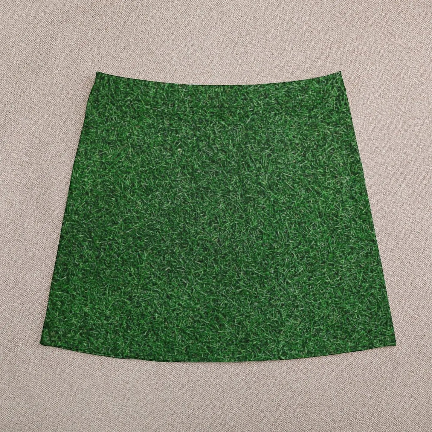 Grass turf, fake grass, green grass Mini Skirt womans clothing skirts for womans