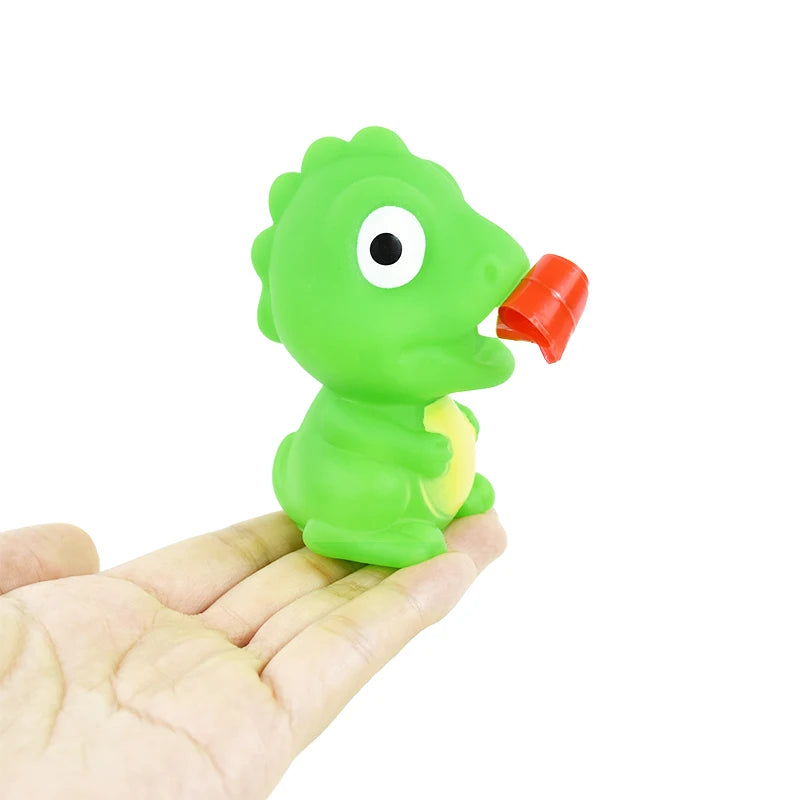 Cute Green Big-eyed Frog Dinosaur Toys Relieve Stress Sticking Out Tongue Frog Toy Party Favors Kids Prizes Tongue-sticking Frog