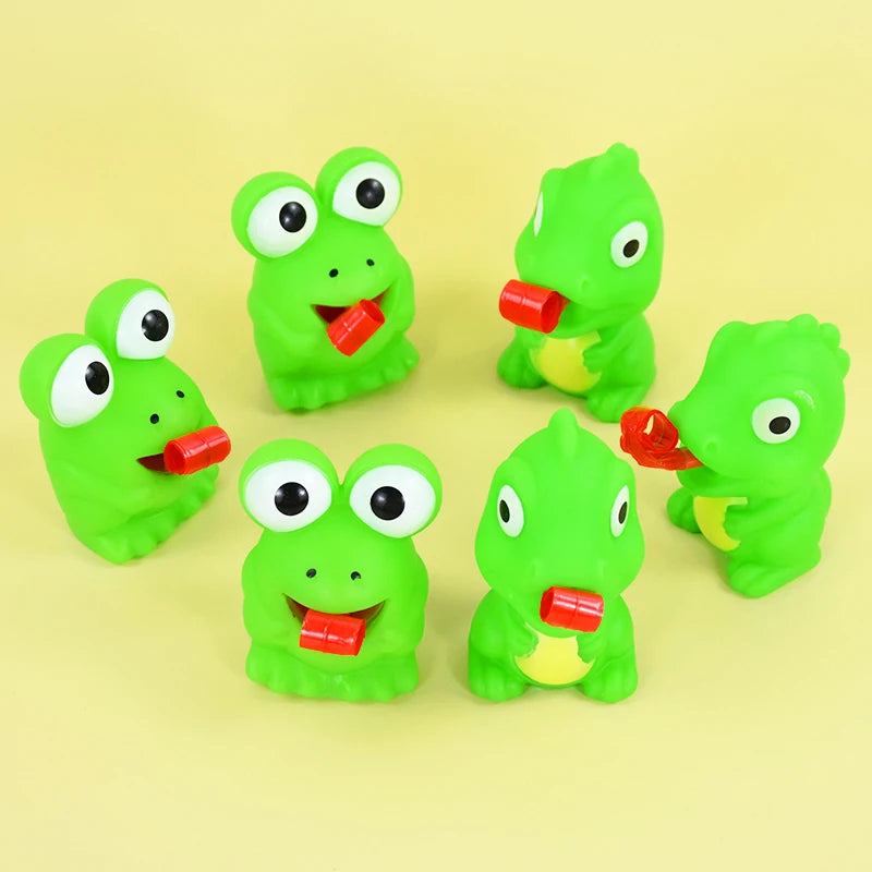 Cute Green Big-eyed Frog Dinosaur Toys Relieve Stress Sticking Out Tongue Frog Toy Party Favors Kids Prizes Tongue-sticking Frog