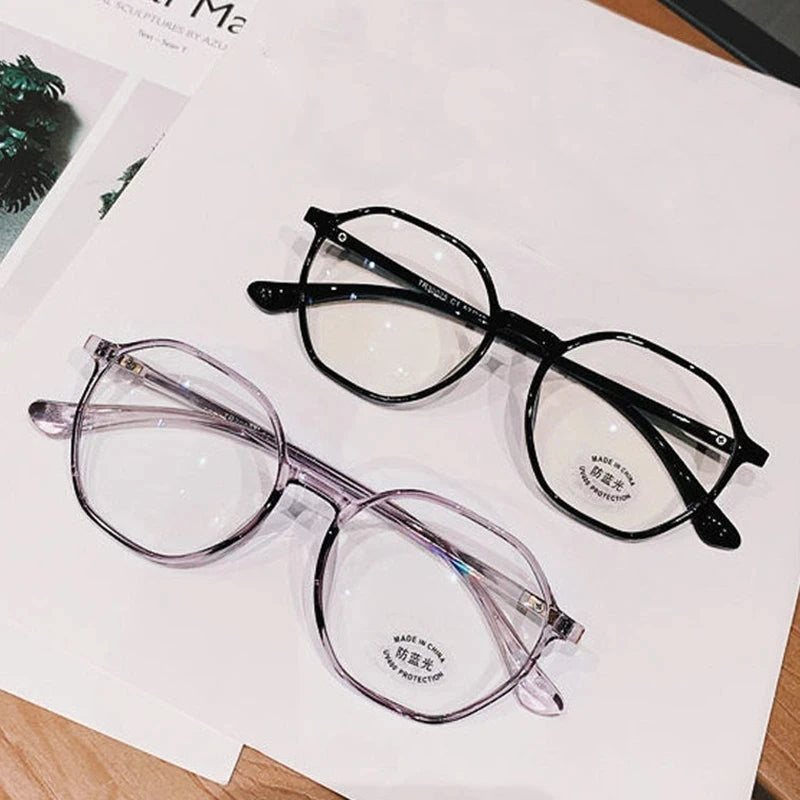 iboode Irregular Polygon Green Reading Glasses for Women Plastic Frame Anti-fatigue Elders Presbyopic Eyeglasses +1.0 +1.5 +2.0